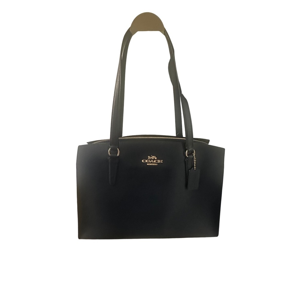 Coach Black Leather Shoulder Bag
